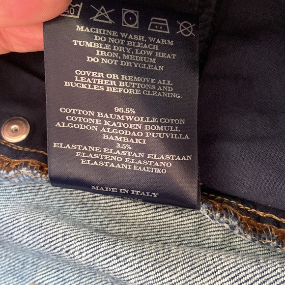 Burberry London Mini Denim Skirt Y2K 90s size 8 - Picture 8 of 8